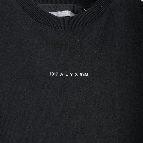 1017 ALYX 9SM AW/20 Black Visual "Reality Systems" Short Sleeve T-Shirt - Picture 6 of 11